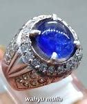 Foto Batu Cincin Blue Safir